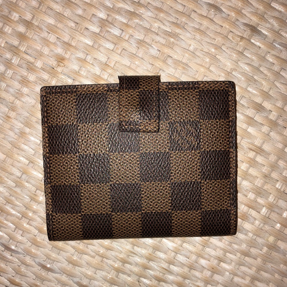 Louis Vuitton Damier small wallet.